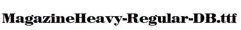 MagazineHeavy-Regular-DB.ttf