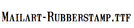 Mailart-Rubberstamp.TTF