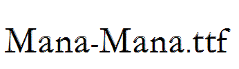 Mana-Mana.TTF