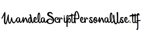 MandelaScriptPersonalUse.ttf