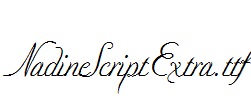 NadineScriptExtra.ttf