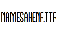 NamesakeNF.TTF