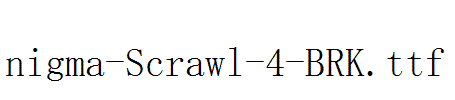 nigma-Scrawl-4-BRK.ttf
