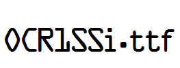 OCR1SSi.ttf