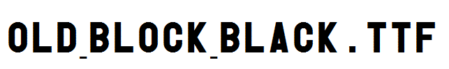 Old-Block-Black.ttf
