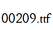 fonts 00209.ttf