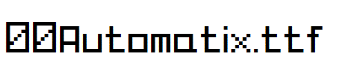 fonts 00Automatix.ttf