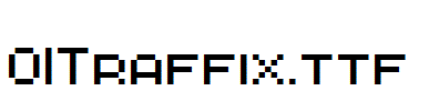 fonts 01Traffix.ttf