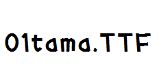 fonts 01tama.ttf