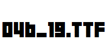 fonts 04b_19.ttf