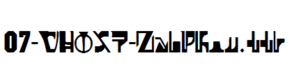 fonts 07-GHOST-Zaiphon.ttf