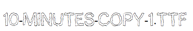 fonts 10-Minutes-copy-1.ttf