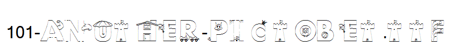 fonts 101-Anuther-PictoBet.ttf