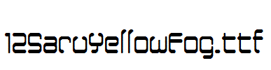 fonts 12SaruYellowFog.ttf