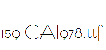 fonts 159-CAI978.ttf