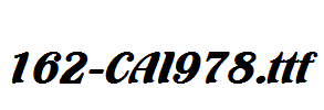 fonts 162-CAI978.ttf