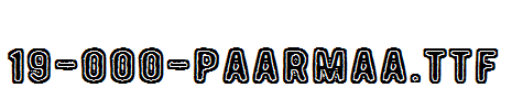 fonts 19-000-paarmaa.ttf