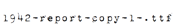 fonts 1942-report-copy-1-.ttf