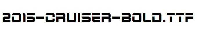 fonts 2015-Cruiser-Bold.ttf
