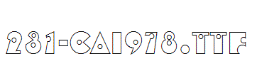 fonts 231-CAI978.ttf