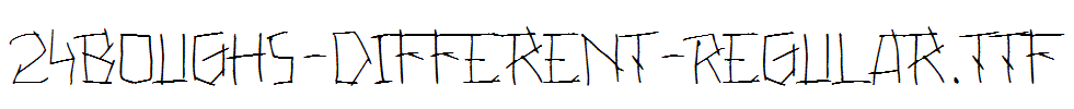 fonts 24boughs-Different-Regular.ttf