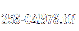 fonts 258-CAI978.ttf