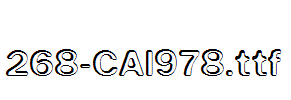 fonts 268-CAI978.ttf
