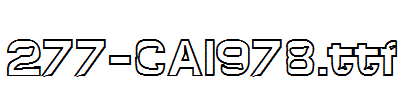 fonts 277-CAI978.ttf