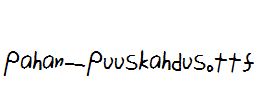 Pahan-Puuskahdus.ttf