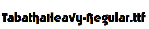 TabathaHeavy-Regular.ttf
