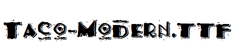 Taco-Modern.ttf