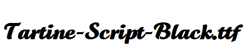 Tartine-Script-Black.ttf