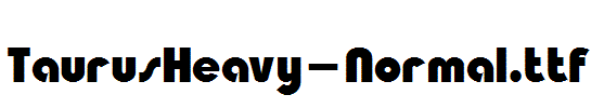 TaurusHeavy-Normal.ttf