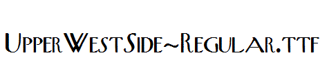 UpperWestSide-Regular.ttf