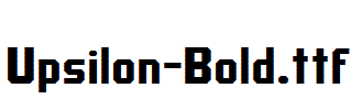 Upsilon-Bold.ttf