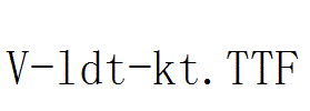 V-ldt-kt.ttf