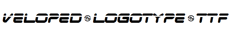 Veloped-Logotype.ttf