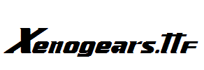 Xenogears.ttf