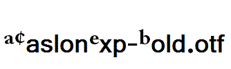 ACaslonExp-Bold.otf