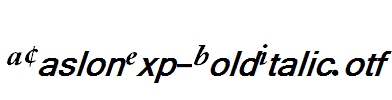ACaslonExp-BoldItalic.otf