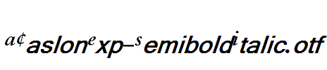 ACaslonExp-SemiboldItalic.otf