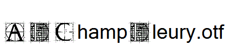 AFChampFleury.otf