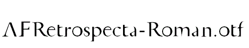 AFRetrospecta-Roman.otf