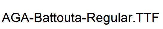 AGA-Battouta-Regular.TTF