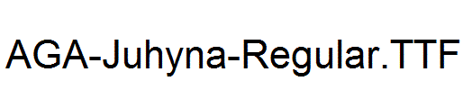 AGA-Juhyna-Regular.TTF