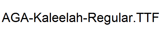 AGA-Kaleelah-Regular.TTF