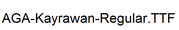 AGA-Kayrawan-Regular.TTF