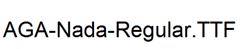 AGA-Nada-Regular.TTF
