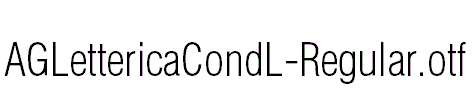 AGLettericaCondL-Regular.otf