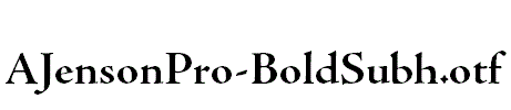 AJensonPro-BoldSubh.otf
